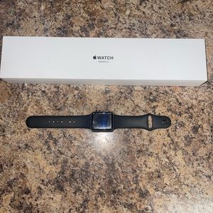 Apple Watch Series 3 38mm. Charger INCLUDED but just not in photo.